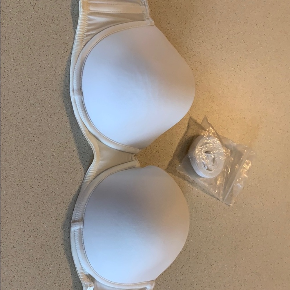 CK strapless bra